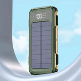80000mAh Large Capacity  Solar Power Bank solar power  BushLine