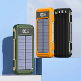 80000mAh Large Capacity  Solar Power Bank solar power  BushLine