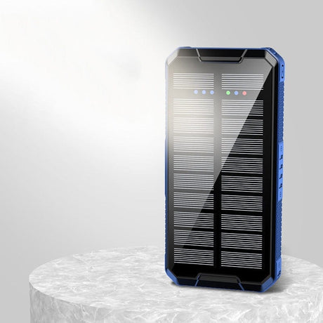 80000mAh Solar Power Bank Wireless 4 USB LED Outdoor Powerbank wifi & wireless  