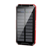 80000mAh Solar Power Bank Wireless 4 USB LED Outdoor Powerbank wifi & wireless  