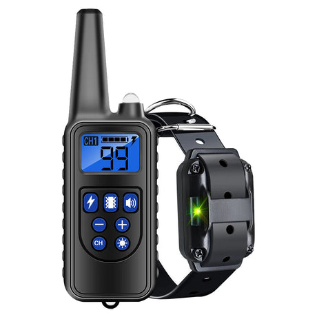 800M Dog Training E-Collar Anti Barking Dog Stuff BushLine 1 Collar