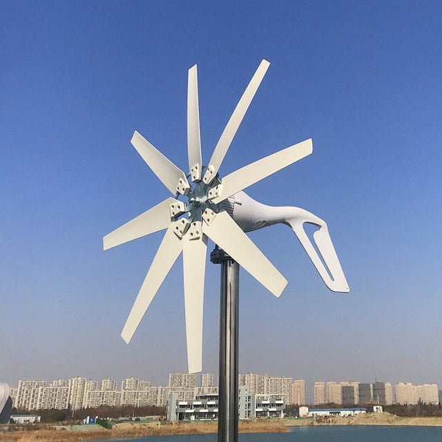 800W & 1000W Wind Turbine Generator Wind Power BushLine 12v Wind Turbine Only|1000w 8 Blades