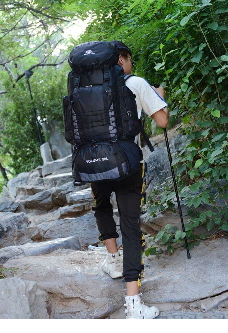 90L and 80L Hiking Camping Backpack BackPacks  BushLine