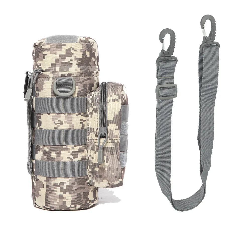 Molle Water Bottle Thermos Bag Holder Molle BushLine ACU