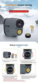 ARTBULL Rangefinder 650m 1000m Optics  BushLine