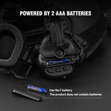 Active Noise Reduction Tactical 2 way Radio Headset Helmet & Pack Accessories  