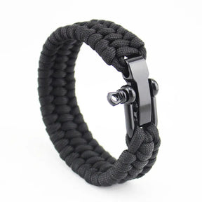 Adjustable Paracord Survival Wristband 23cm Survival  