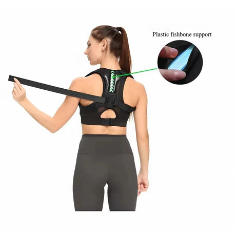 Adjustable Posture Corrector for Men & Women, Comfortable Back Support Brace Health  