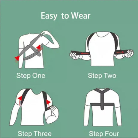 Adjustable Posture Corrector for Men & Women, Comfortable Back Support Brace Health  