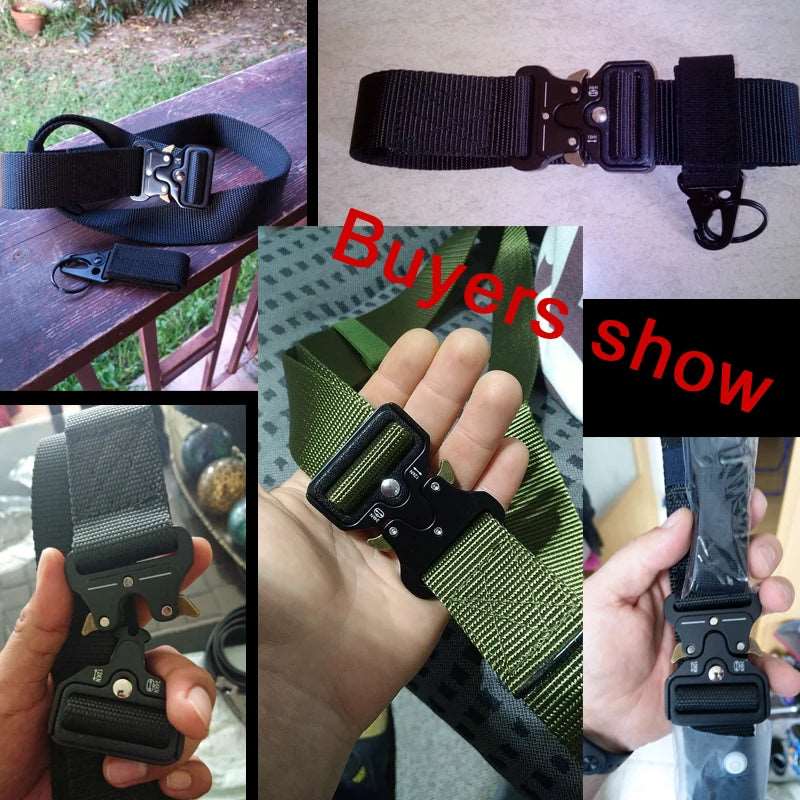 Adventure Quick Release Tactical Belt Clothing  BushLine