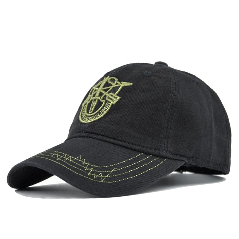 Army Camouflage Baseball Cap over 20 designs tactical hats BushLine Black 11