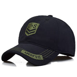 Army Camouflage Baseball Cap over 20 designs tactical hats BushLine Black 3