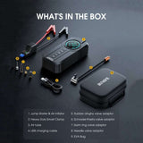 BUVAYE Car Jump Starter Air Pump Portable Air Compressor   