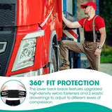 Back Brace for Lower Back Pain Lumbar Support Hi-Vis & Safety  