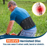 Back Brace for Lower Back Pain Lumbar Support Hi-Vis & Safety  BushLine