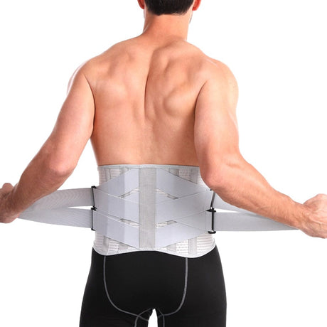 Back Pain Support Lower Back Brace safety BushLine Gray S