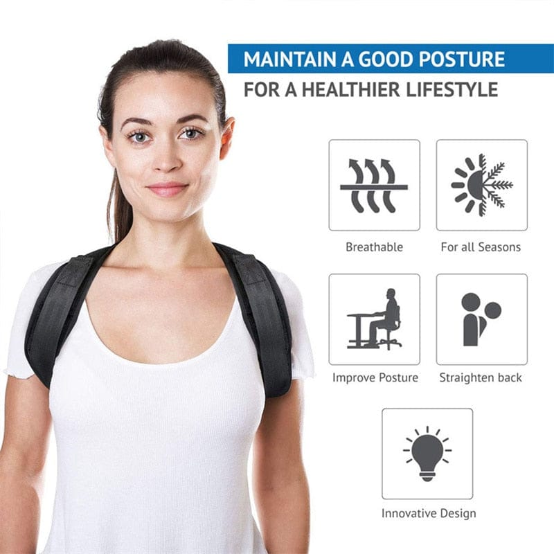 Back Posture Support Correction Anti-Slouch Health  BushLine