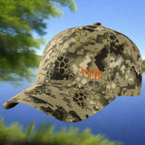 Bassdash Desolve Camo Fishing Unisex Adjustable Baseball Cap tactical hats  BushLine