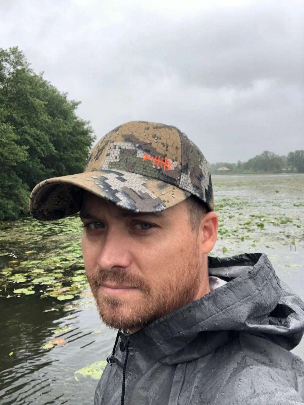 Bassdash Desolve Camo Fishing Unisex Adjustable Baseball Cap tactical hats  BushLine