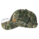 Bassdash Desolve Camo Fishing Unisex Adjustable Baseball Cap tactical hats  BushLine