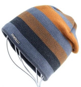 Beanie Knitted Wool Fleece inner Hat Thermal & Wool Beanies BushLine Gold