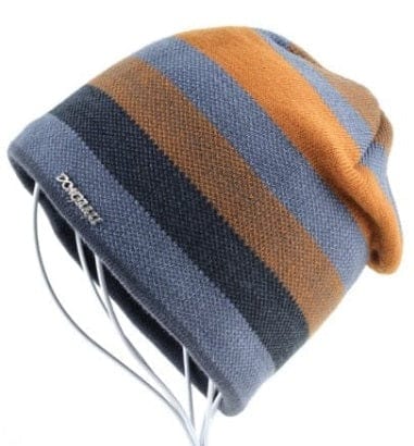 Beanie Knitted Wool Fleece inner Hat Thermal & Wool Beanies BushLine Gold