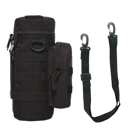 Molle Water Bottle Thermos Bag Holder Molle BushLine Black