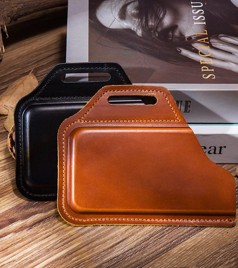 Genuine Leather Belt Phone Holster phone stuff BushLine