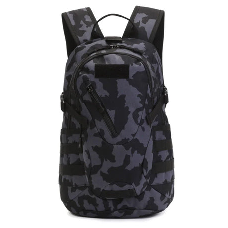 20L FIFO Work School Backpack USB BackPacks BushLine Black Camo