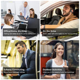 Bluetooth 5.3 Earphones Removable Mic phone stuff  