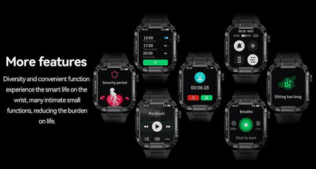 Bluetooth Call Fitness Voice Assist Watch Watchs  