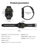 Bluetooth Call Fitness Voice Assist Watch Watchs  BushLine
