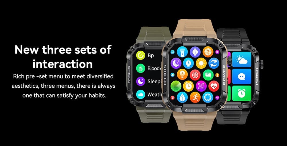 Bluetooth Call Fitness Voice Assist Watch Watchs  BushLine