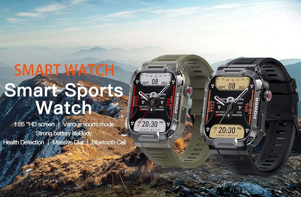 Bluetooth Call Fitness Voice Assist Watch Watchs  BushLine