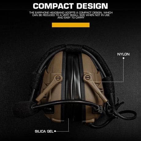 Bluetooth Electronic Noise Reduction Hearing Protection Earmuffs Smart Technology  