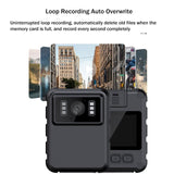 Body Camera Full HD Night Vision 4K Security Cameras  BushLine