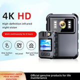 Body Camera Full HD Night Vision 4K Security Cameras  BushLine