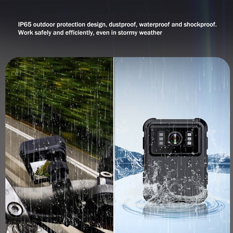 Body Camera Full HD Night Vision 4K Security Cameras  BushLine