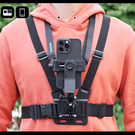 Body Harness Phone Mount Hands Free phone stuff  