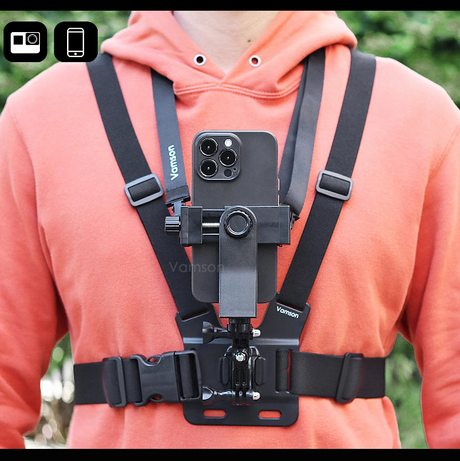 Body Harness Phone Mount Hands Free phone stuff BushLine