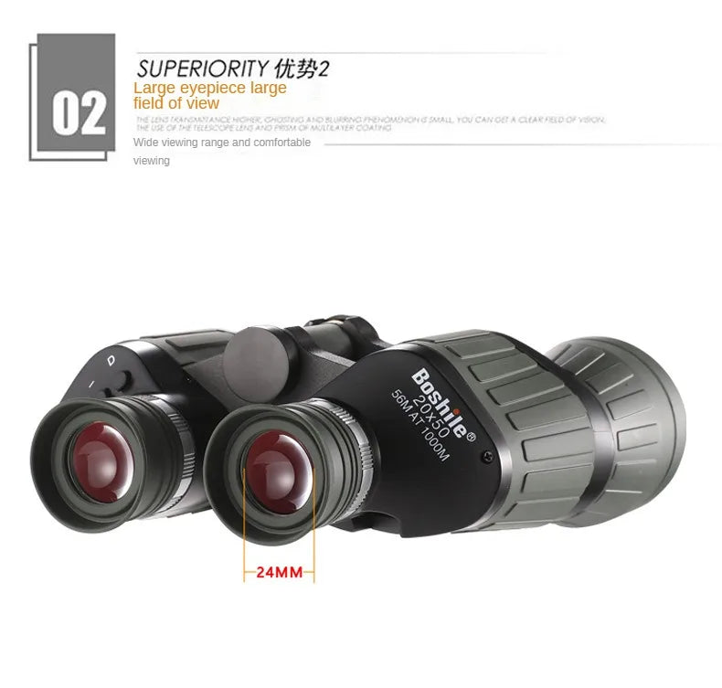 Boshile 20x50 Auto-Focus Binoculars Long Range Waterproof Binoculars  