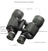 Boshile 20x50 Auto-Focus Binoculars Long Range Waterproof Binoculars  BushLine