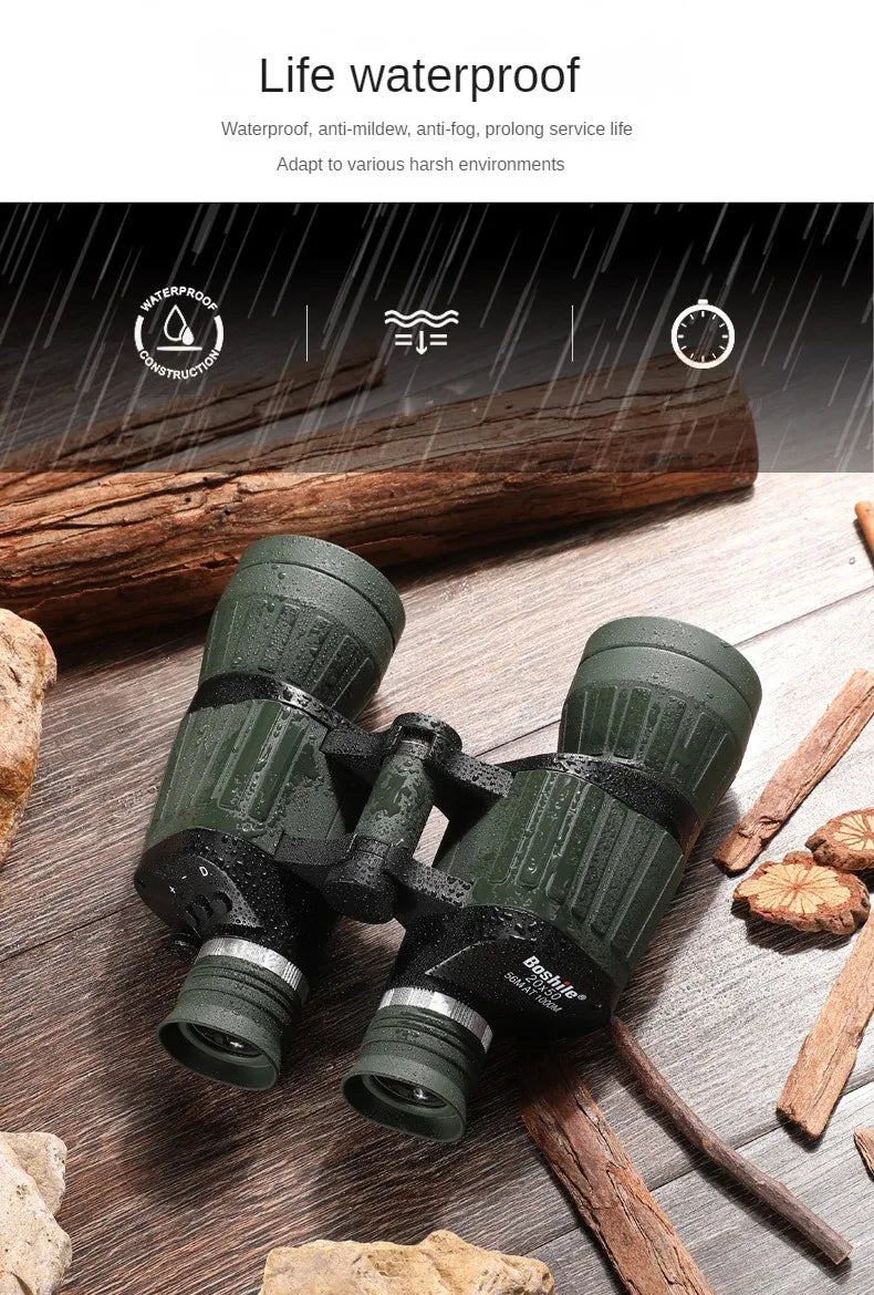 Boshile 20x50 Auto-Focus Binoculars Long Range Waterproof Binoculars  BushLine