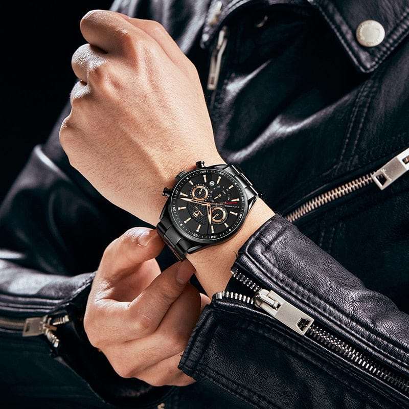 CHEETAH 1613G Casual Sport Chronograph Watch Quartz Watchs  BushLine