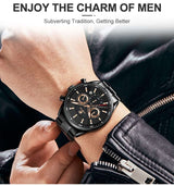 CHEETAH 1613G Casual Sport Chronograph Watch Quartz Watchs  BushLine