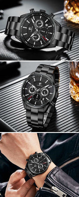 CHEETAH 1613G Casual Sport Chronograph Watch Quartz Watchs  BushLine