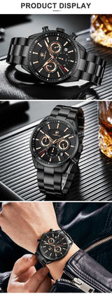 CHEETAH 1613G Casual Sport Chronograph Watch Quartz Watchs  BushLine