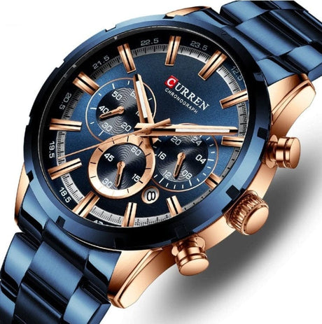 CURREN 8355 Luxury Sports Quartz Waterproof Watchs  BushLine