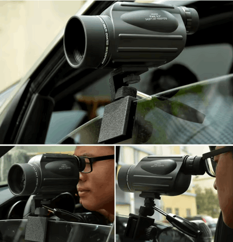 Camera Monocular Night Vision Window Mount Adapter Optics  