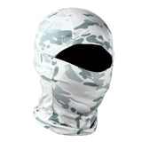 Camo Balaclava Full Face Cap Helmet Liner Neck Gaiter Outdoor Clothing  